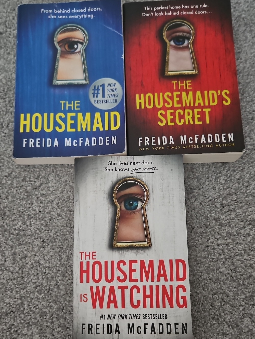 Freida McFadden — The Housemaid Trilogy (3 Paperback Books)